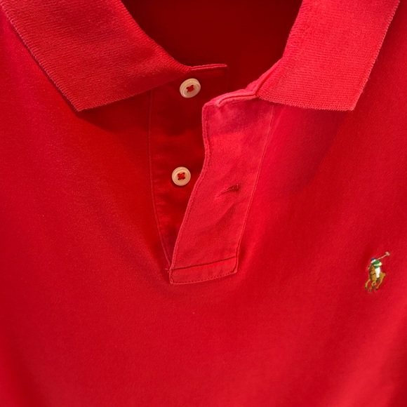 Polo by Ralph Lauren Red Polo Shirt - Picture 4 of 5